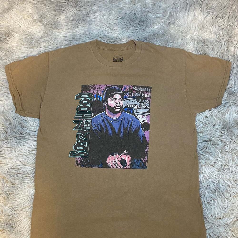 Boyz N The Hood Doughboy Collage Unisex Tee - BLACK